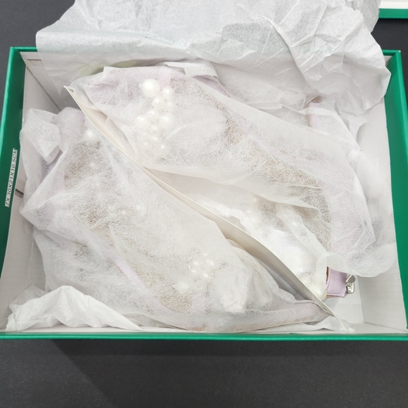 NEW Lauren Lorraine Violet Pearl Heels Size 8.5M - Picture 12 of 14